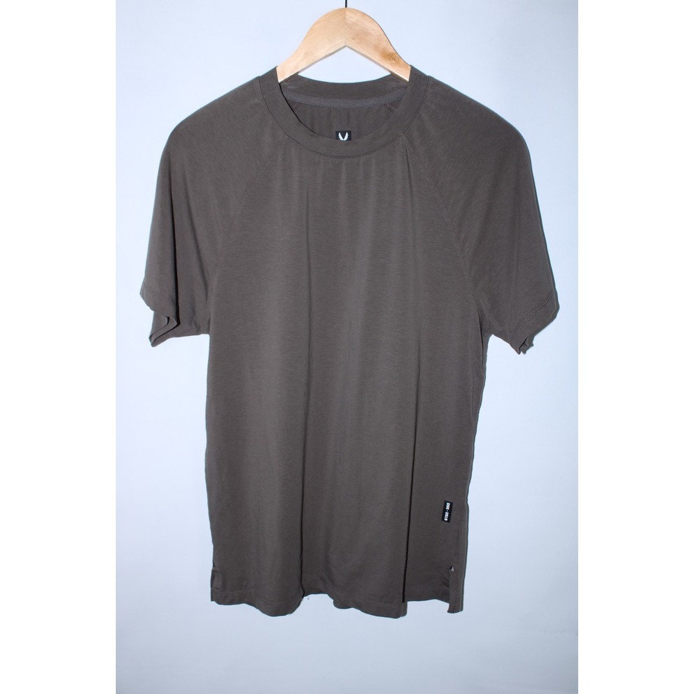 ASRV Men's Medium Gray Short Sleeve Crew Neck T-Shirt